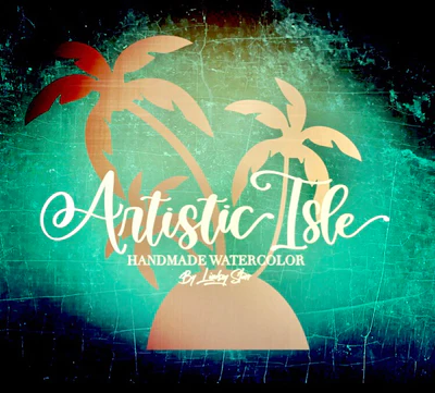 Artistic Isle art company logo.