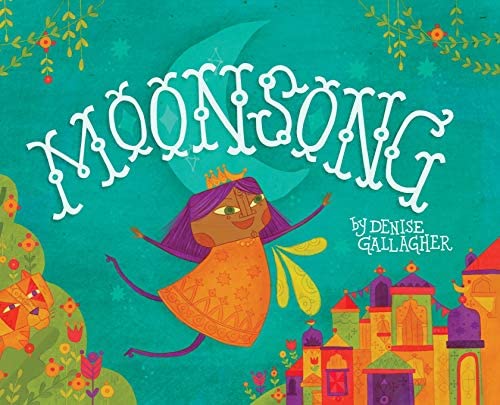 Moonsong book cover by Denise Gallagher.